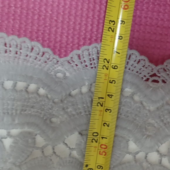 Alfred Dunner Knit Lace top Size M - Picture 10 of 12